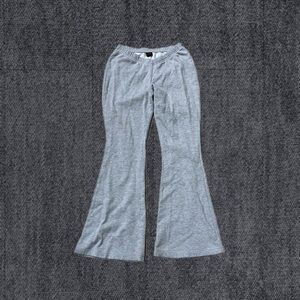 Grey flare sweatpants with elastic waistband Pacsun Women’s Medium